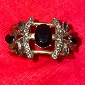Jewel cuff bracelet